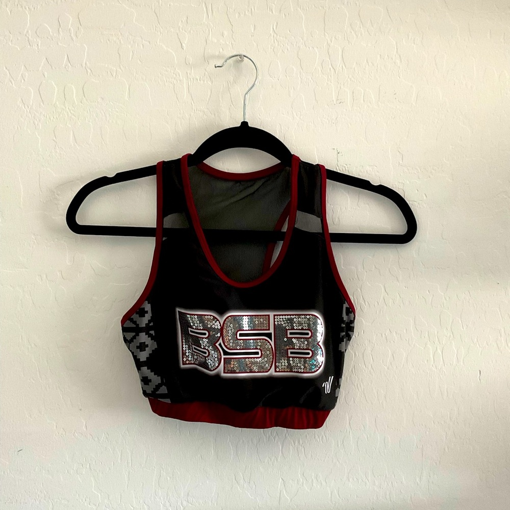 Brandon Senior Black Sports Bra